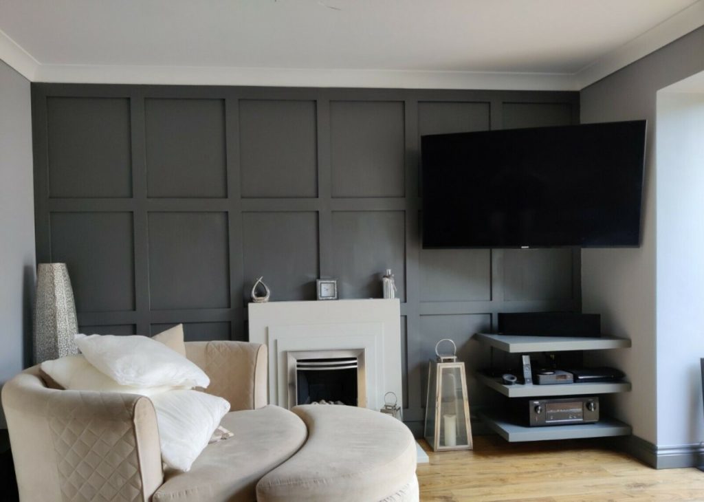 Decorative Faux Wall Panelling 1220mm x 1220mm Kit. Andrew & Co. Ltd