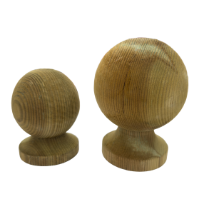 FENCEMATE Green Treated Ball Finials