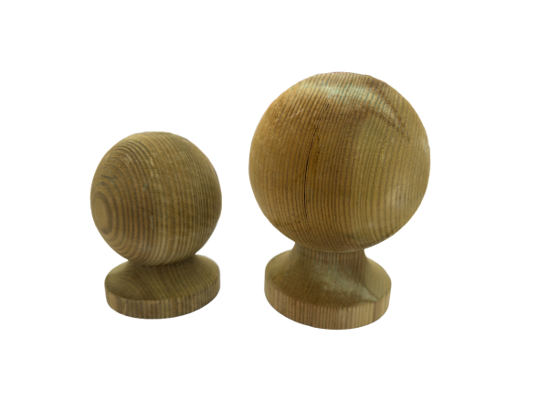 FENCEMATE Green Treated Ball Finials