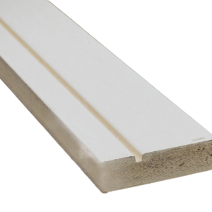 MDF Primed Architrave Grooved Contemporary 18x69mm
